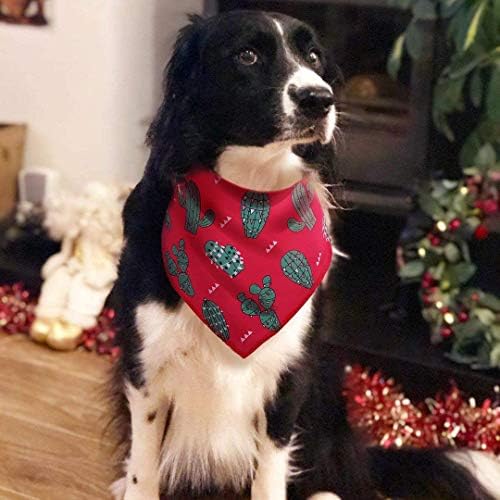 Коледна Кърпа за Кучета, Триъгълни Престилки, Шал за Домашни Любимци, за Кучета
