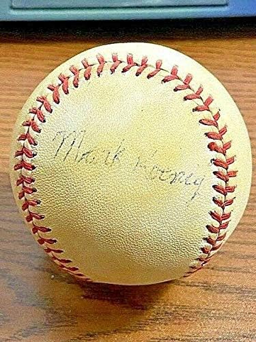 Марк Кьониг подписа на бейзболен мач на звездите от 1988 г., с автограф! Янкис от 1927 година! Jsa! - Бейзболни топки с автографи