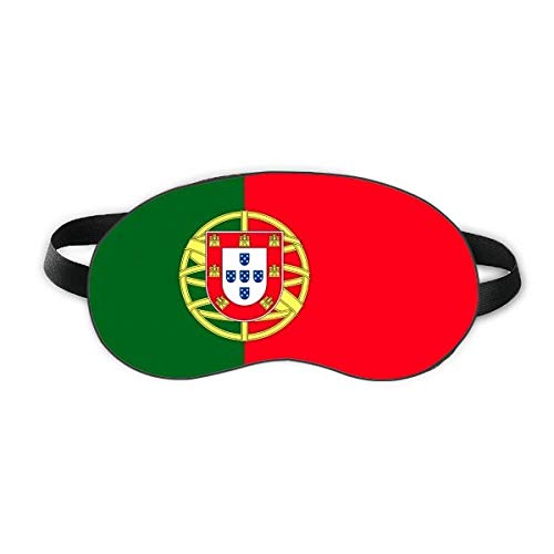 Португалия Национален Флаг Европейска Държава Защитна Маска За очи За Сън Мека Нощна Превръзка На Очите Козирка