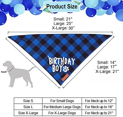 Аксесоари за парти в чест на рождения Ден на кучето Adoggygo, се Предлагат Различни Размери, Кърпа за кучета за момчетата на Рожден Ден, Капачка за кучета за рождения Ден с Цифри за домашни любимци големи кучета X-Large