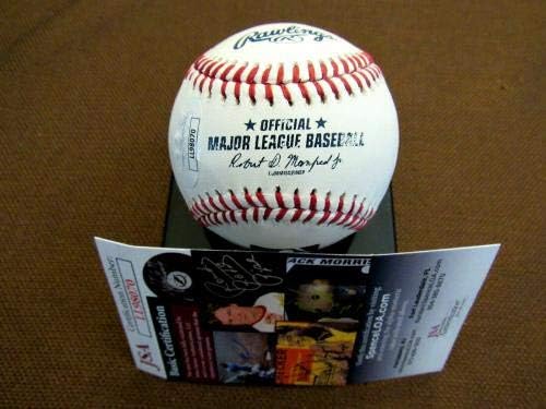 Фил Никро Бъч Вайнегар 300 Победния Облекчаване на Янкис Кэтчер, Подписан от JSA по бейзбол - Бейзболни топки с автографи