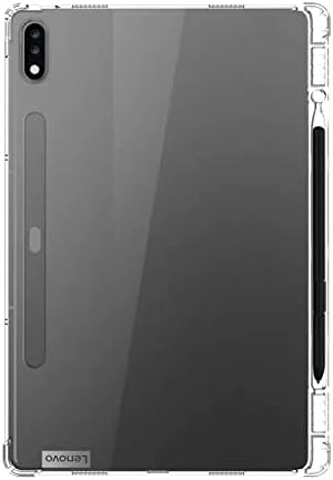 Прозрачен калъф Bkiза Samsung Galaxy Tab S6 10,5 2019 SM-T860/SM-T865/SM-T867 Ултра Прозрачен Мек Гъвкав Калъф от Прозрачна TPU кожата Броня Задна Капачка във формата на Миди с Притежателя на Писеца