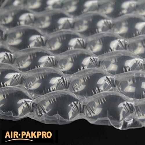 (Безплатен ръчна помпа вътре) AIR PAKPRO 66Ft/Roll Здрава Надуваема Опаковка Въздушни възглавници Въздушни възглавници въздушни Възглавници Опаковъчна хартия За запълване на кухини Амортизация за доставка и опаковка
