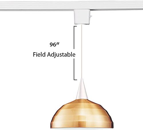Окачен лампа WAC Lighting LTK-F4-404LEDCO/WT Felis с линейно напрежение, Бял