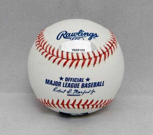 Крейг Биджио Раздал бейзболни топки Rawlings OML с автограф HOF - Tristar *Blue - Бейзболни топки с автографи