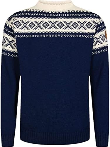 Пуловер унисекс Dale of Norway Cortina 1956 - Пуловер от вълна за мъже и жени - Пуловер с кръгло деколте - Пуловери-пуловери