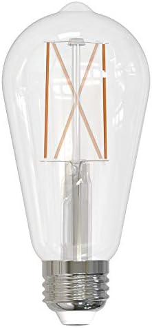 Bulbrite Инв 776767, Led лампа с нажежаема жичка, 8,5 W, ST18, 2700k, напълно Съвместим Затъмнение, светодиоди с дълъг живот за даване на винтажной обжалване (опаковка от 10 броя)