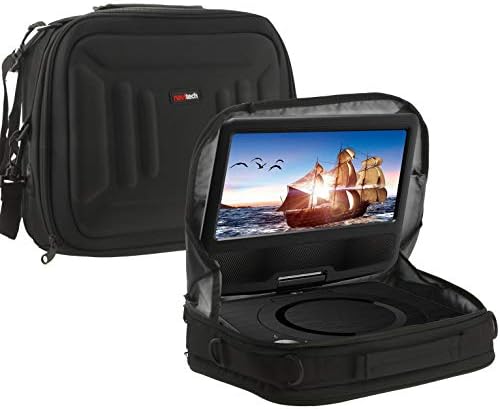 Кола на облегалката за глава за преносим DVD плейър Navitech/Чанта за носене Съвместим с CUtrip 9 инча | Cutrip 10,1 | Cutrip 11,6 инча