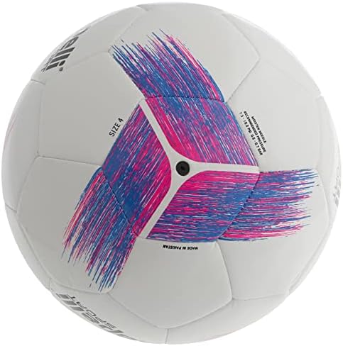 Футболна топка Capelli Sport Tribeca Strike Team, Размер 4, за младите футболисти, Ярко-розово/синьо