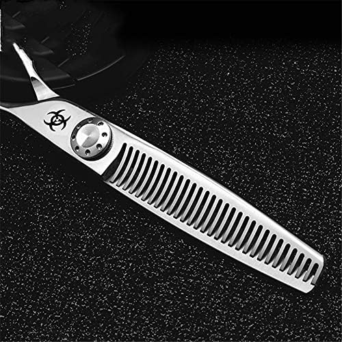 Комплект Ножици за Подстригване на коса XJPB, Професионален Набор от Фризьорски Ножици, Филировочные и Фризьорски Ножици за Коса, Японска Неръждаема Стомана, 6,0 инча, за Бръснарски