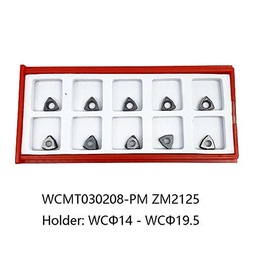 GBJ - WCMT030208-PM-Пробивни плоча WCMX U Видий пробивни плоча видий плоча за бърз сверлильного на притежателя ... (WCMT030208-PM ZM2125)