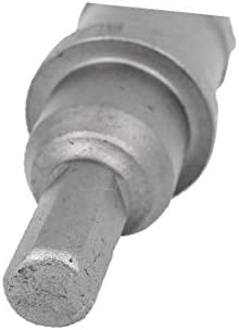 X-DREE 24 мм Прорезна диаметър 10 мм бормашина за пробиване на отвори Спиральное бормашина Пробивна инструмент с шестигранным ключ (Диаметър на корта 24 мм, диаметър на отвора 10 мм, Серручо парченцата, геликоидальная
