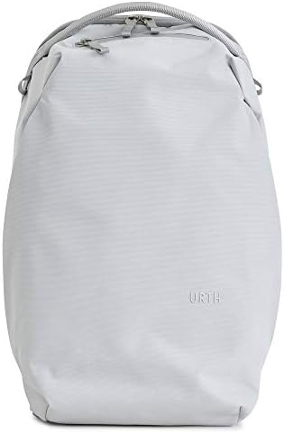 Раница Urth Norite 24L – 15-инчовата чанта за лаптоп, с Устойчива на атмосферни влияния + Рециклирана (Пепеляво-сив)