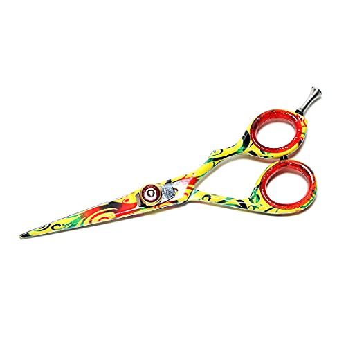 Дизайнерски ножица за подстригване на коса TreSharp - Професионални Фризьорски ножици за подстригване и даване на форма, 5 1/2 440C
