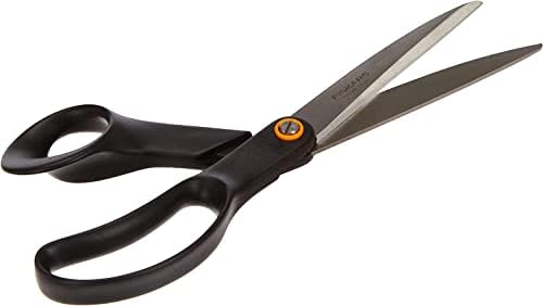 Ножици Fiskars Universal, Обща дължина: 24 см., Качествена Стомана /Синтетичен материал, един Размер, Черни