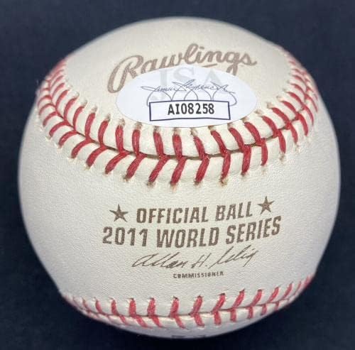 Рафаел Фуркаль подписа договор с JSA World Series Baseball 2011 - Бейзболни топки с Автографи