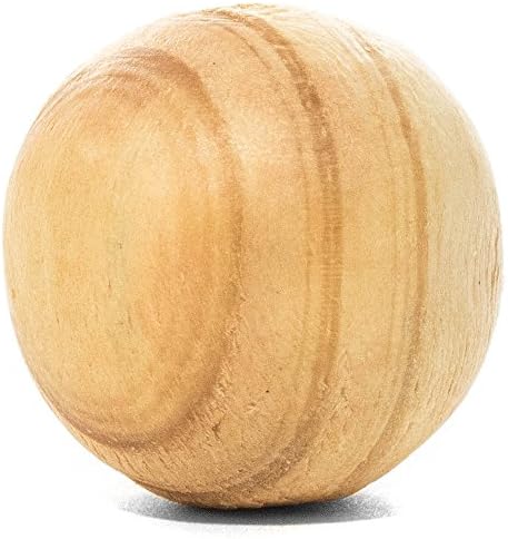 Дървени топчета от паракорда Западното крайбрежие – 7/8 инча – 5 опаковки се Използват и за ключодържатели Юмрук на маймуните, рогаток и т.н.