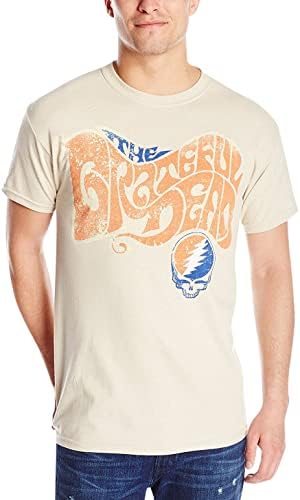 Течна Синя Мъжка тениска The Grateful Dead