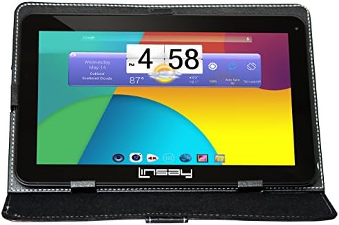 Таблет LINSAY 10,1 Quad Core 2GB RAM, 32GB, Android 11 с Черен корпус