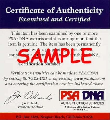 Дан Quisenberry PSA DNA Coa Автограф на Американската лийг Бейзбол с Автограф OAL - Бейзболни Топки с автографи