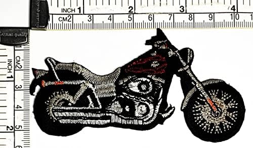 Kleenplus 3 бр. Реколта мотоциклетни антични ленти с модел от анимационен филм Iron дейности, на бродирани логото, дрехи, дънки, якета, шапки, раници, ризи, аксесоари, стикер за костюми направи си сам, нашивка