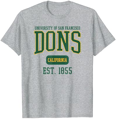 Университет на Сан Франциско USF учи в Est. Тениска за сбогом
